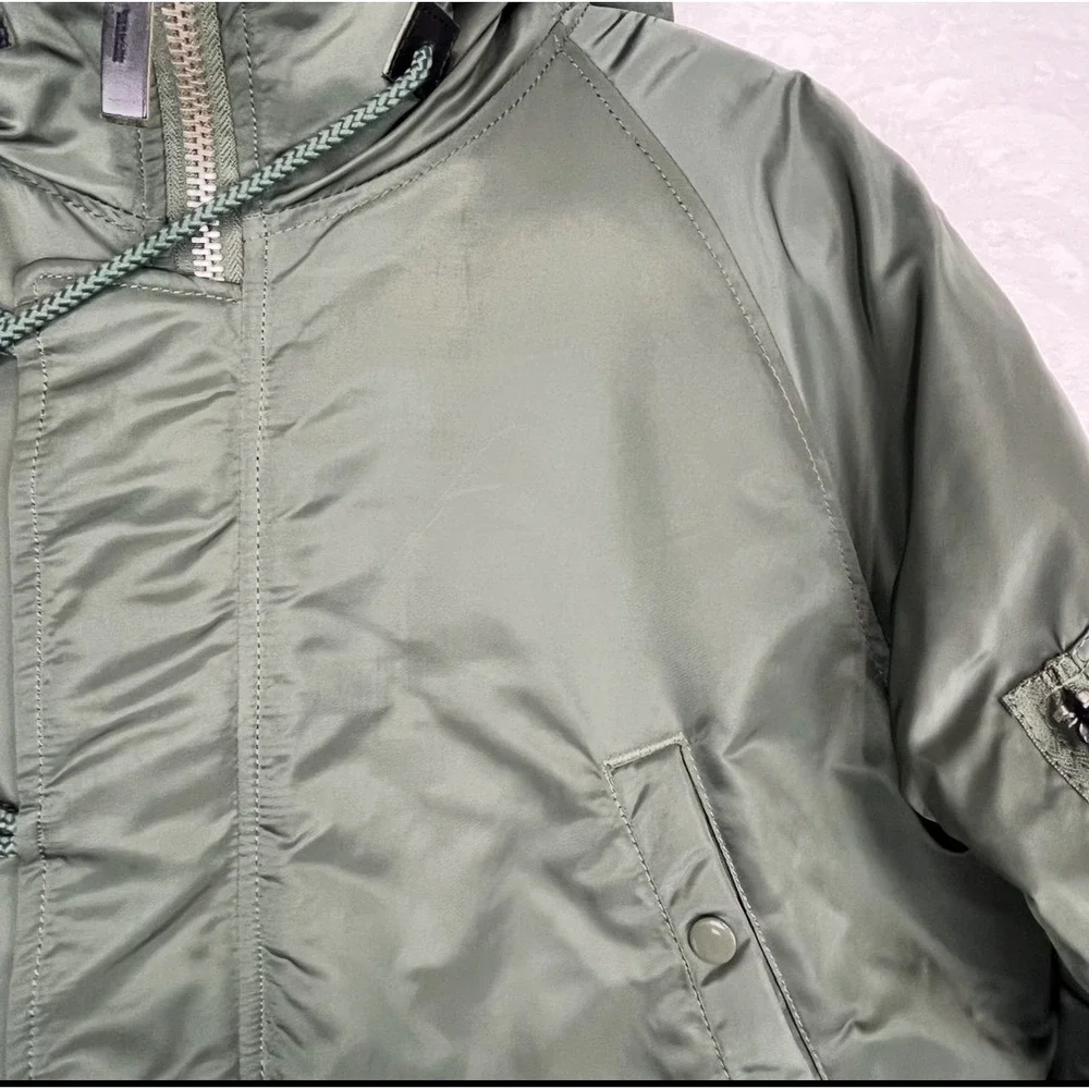 VTG Alpha‎ Industries N-3B Parka Jacket Mens Med Extreme Cold Weather Military